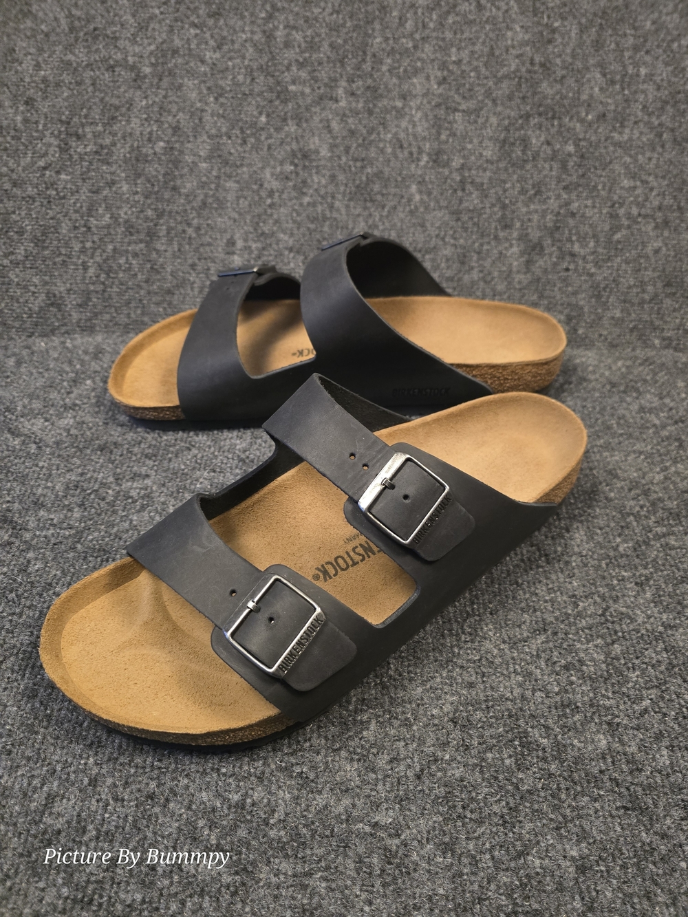 Birkenstock Az Black Sandals Men's Size 14 / EU 47 - LIKE NEW Hard to Find Size